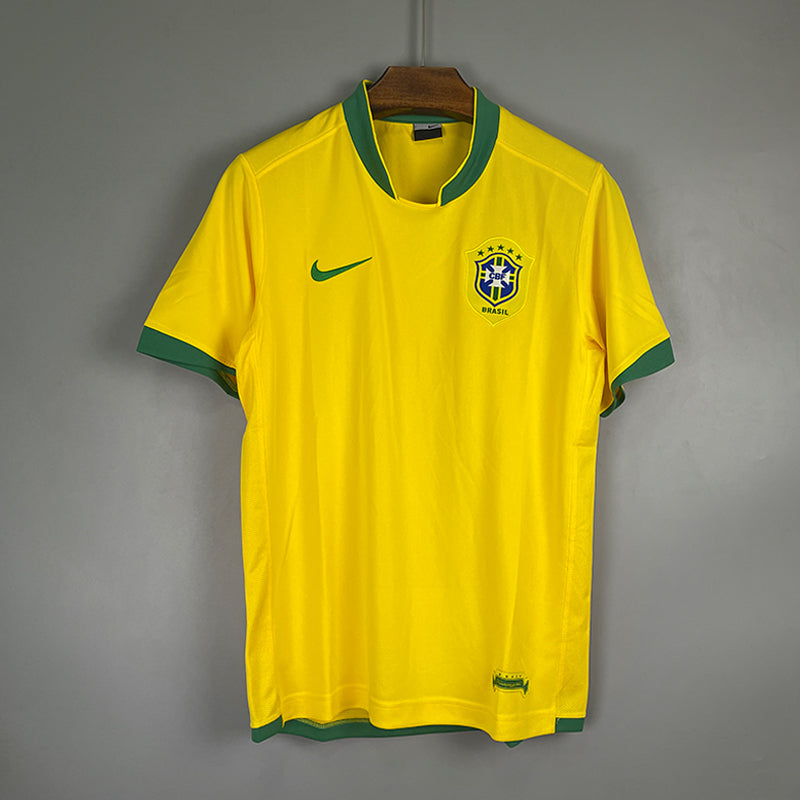 BRAZIL WORLD CUP 2002 AWAY RETRO FOOTBALL SHIRT - My Retro Jersey