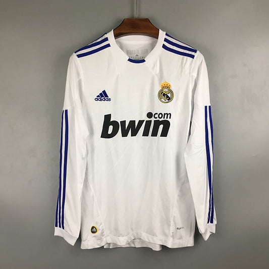 10/11 Retro Real Madrid Home LS