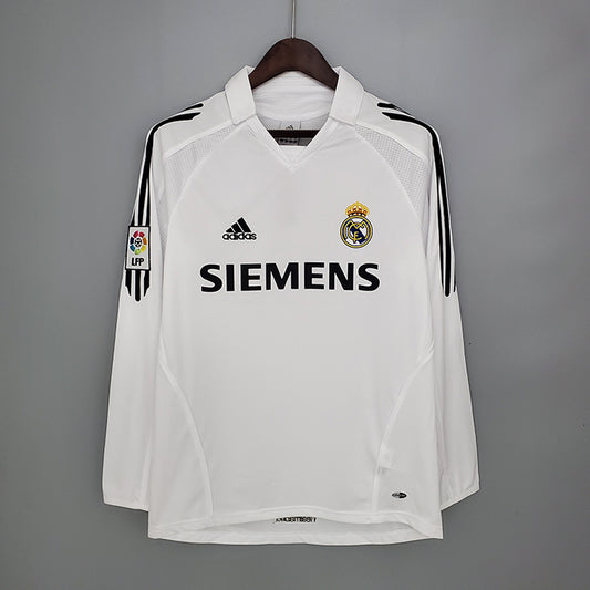 05/06 Retro Real Madrid Home LS