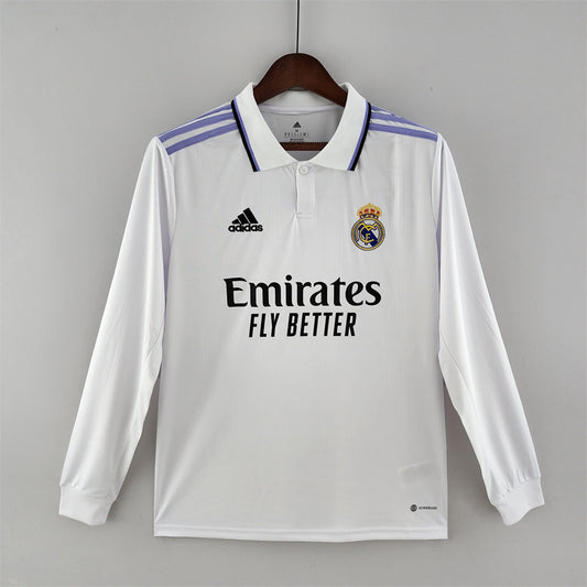 22/23 Long Sleeve Real Madrid Home